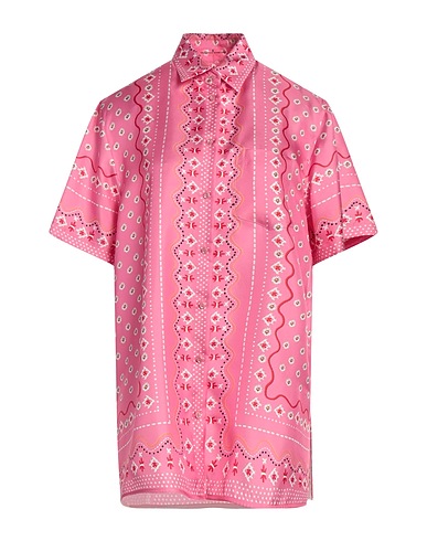 ERMANNO SCERVINO Floral shirts & blouses Fuchsia 100% Silk