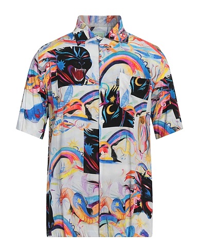 ARIES Patterned shirt White 100% Viscose