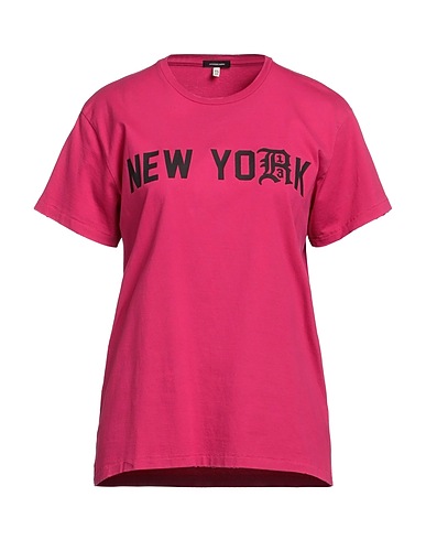 R13 T-shirt Magenta 100% Cotton
