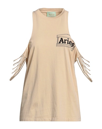 ARIES Top Beige 100% Cotone