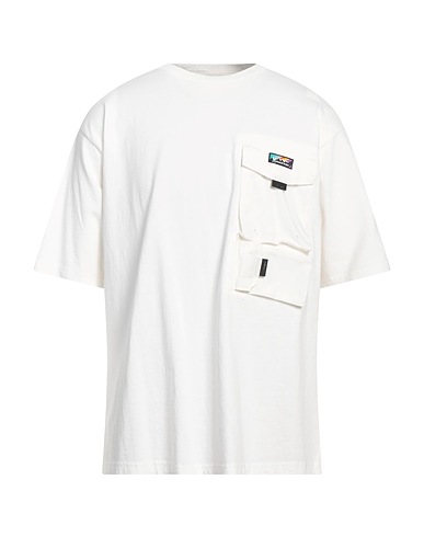 MANASTASH T-shirt Μπεζ 100% Βαμβάκι