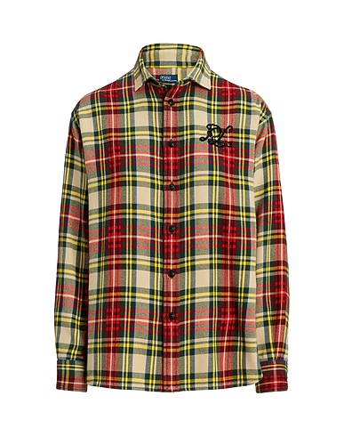 POLO RALPH LAUREN Checked shirt Red 100% Cotton