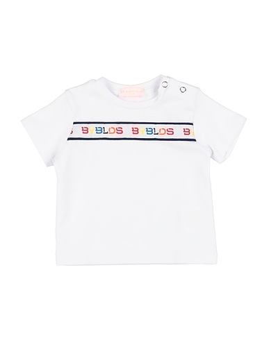 BYBLOS T-shirt White 95% Cotton, 5% Elastane