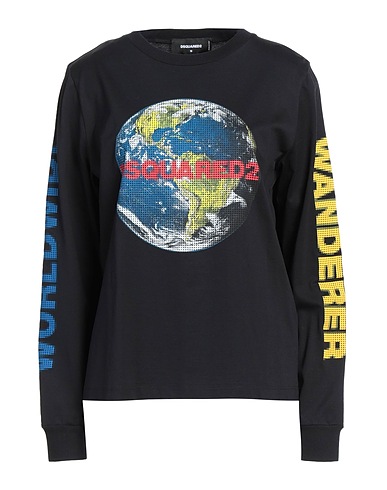 DSQUARED2 T-shirt Black 100% Cotton