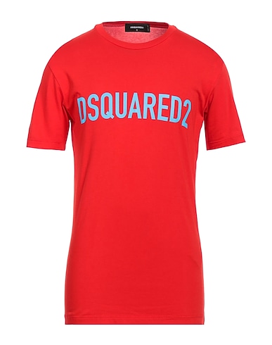 DSQUARED2 T-Shirt Rot 100% Baumwolle