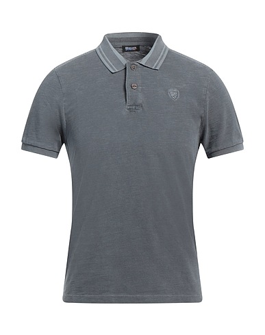BLAUER. Polo shirt Lead 100% Cotton