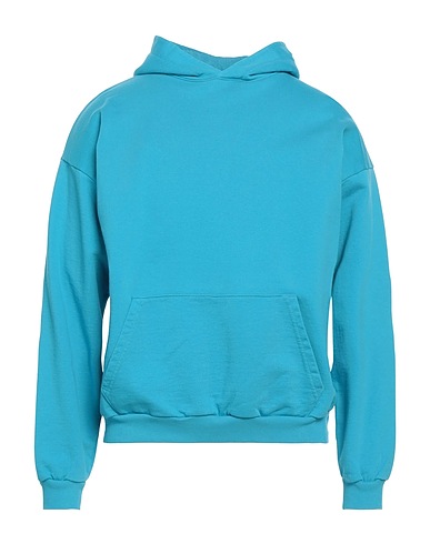 MOONEE Hooded track jacket  Azure 100% Cotton