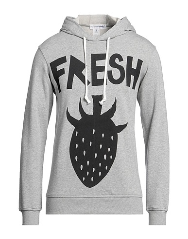 COMME des GARÇONS SHIRT Hooded track jacket  Grey 100% Cotton