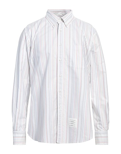 THOM BROWNE Striped shirt White 100% Cotton