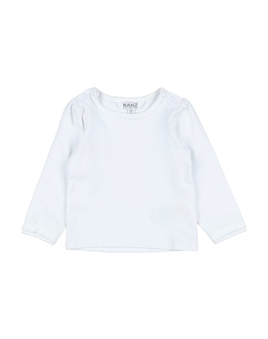 KANZ T-shirt Bianco 95% Cotone, 5% Elastan