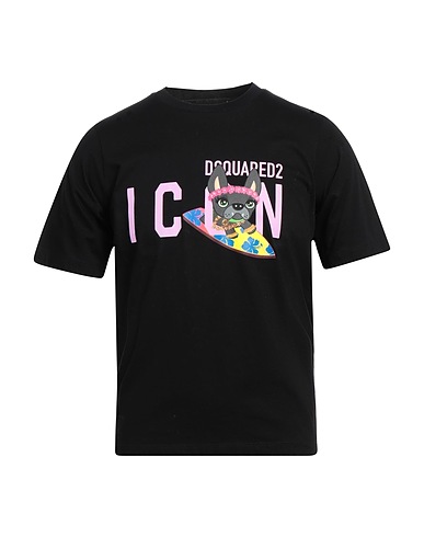 DSQUARED2 T-shirt Black 100% Cotton