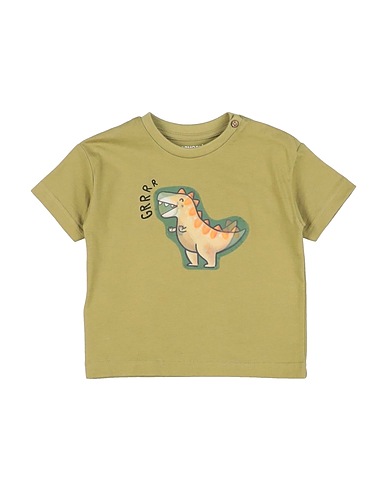MAYORAL T-shirt Military green 100% Cotton