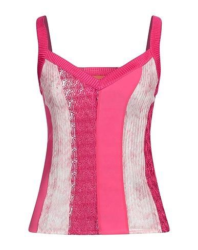 MISSONI Top Garnet 50% Viscose, 33% Silk, 11% Cupro, 6% Polyester