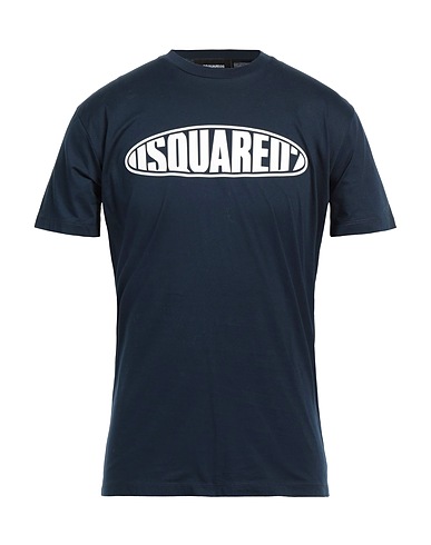DSQUARED2 T-shirt Midnight blue 100% Cotton