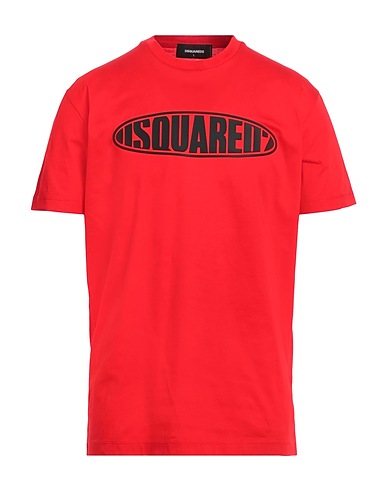 DSQUARED2 T-shirt Rouge 100% Coton