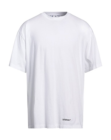 OFF-WHITE™ T-shirt oversize 100% Coton, Polyester