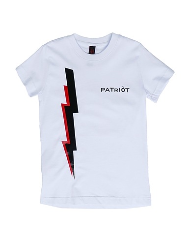 PATRIÒT T-shirt White 100% Cotton