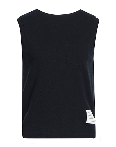 THOM BROWNE Top Nachtblau 100% Baumwolle