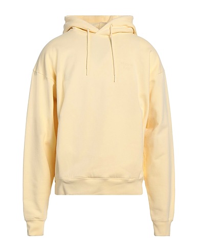MARTINE ROSE Hoodie Pastellgelb 100% Baumwolle