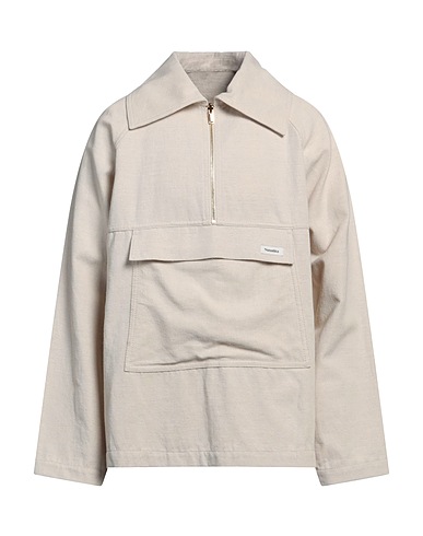 NANUSHKA Giubbotto Panna 50% Cotone, 50% Lino