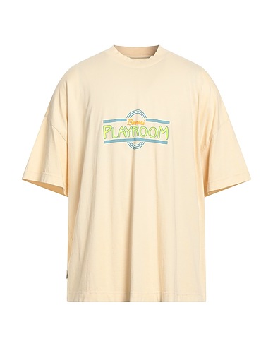 BONSAI T-shirt Beige 100% Cotone