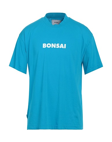 BONSAI T-shirt Azure 100% Cotton
