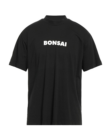 BONSAI T-shirt Black 100% Cotton