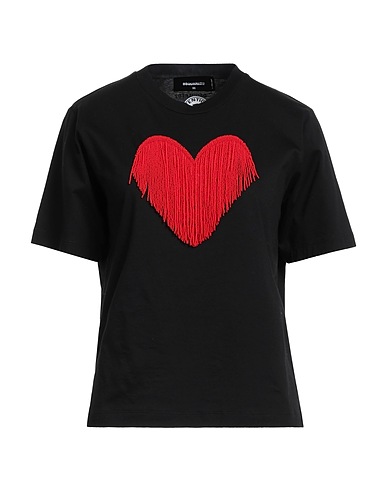 DSQUARED2 T-shirt Black 100% Cotton