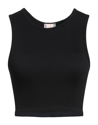 ONLY Vest Black 94% Polyamide, 6% Elastane