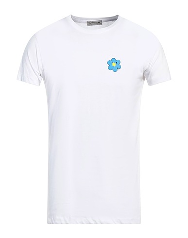 DANIELE ALESSANDRINI HOMME T-shirt White 100% Cotton