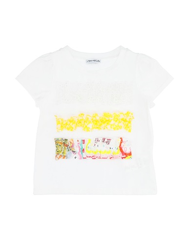 SIMONETTA T-shirt Off white 94% Cotton, 6% Elastane