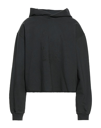 MAISON MARGIELA Sweat-shirt Gris anthracite 100% Coton