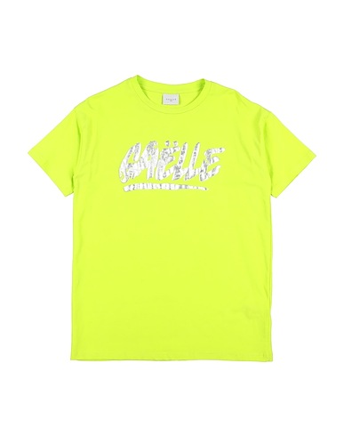 GAëLLE Paris T-shirt Light green 95% Cotton, 5% Elastane
