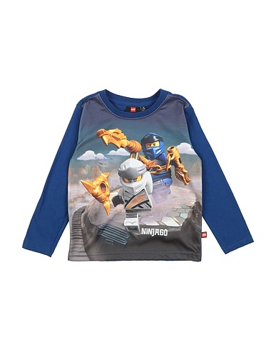 LEGO WEAR T-shirt Navy blue 100% Polyester, Cotton