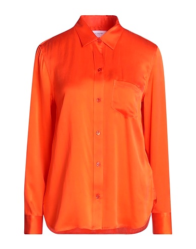 EQUIPMENT シルクシャツ＆ブラウス オレンジ シルク 100%