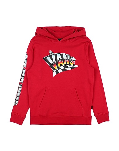 VANS Felpa HOLE SHOT PO
 Rosso 100% Cotone