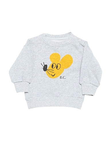 BOBO CHOSES Sweatshirt Grey 66% Cotton, 34% Organic cotton