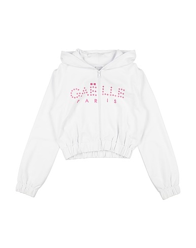 GAëLLE Paris Sweatshirt White 96% Cotton, 4% Elastane
