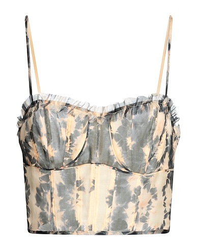 ULLA JOHNSON Τοπ Απαλό ροζ 72% Βαμβάκι, 28% Μετάξι