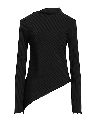 RÓHE T-shirt Nero 76% Viscosa, 19% Nylon, 5% Elastan