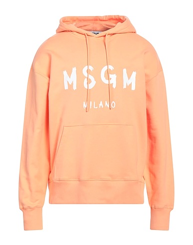 MSGM Hoodie Orange 100% Baumwolle