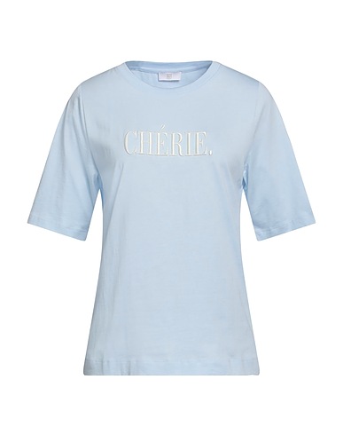 RIANI T-shirt Sky blue 100% Cotton