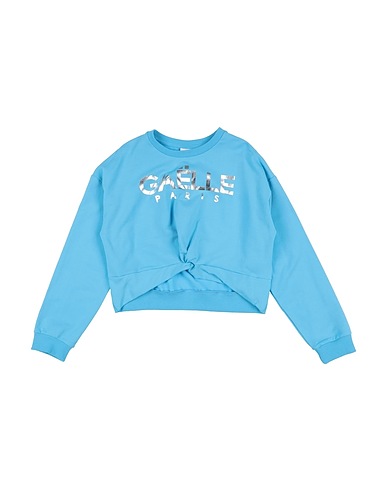 GAëLLE Paris Sweatshirt Azure 95% Cotton, 5% Elastane