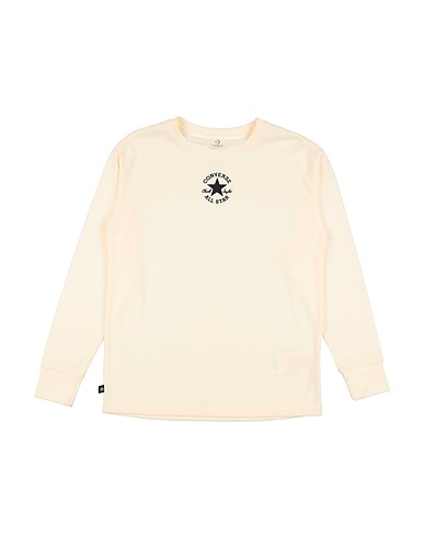 CONVERSE T-Shirt SUSTAINABLE CORE L/S TEE
 Elfenbein 100% Recyceltes Polyester