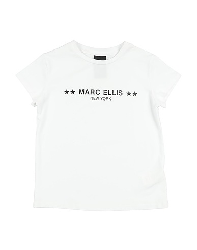 MARC ELLIS T-shirt BIANCO 95% Cotton, 5% Elastane