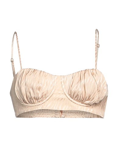 SIMONA CORSELLINI Bustier Beige 100% Viscose
