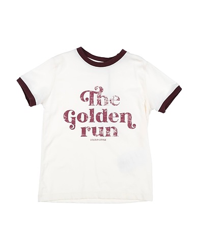GOLDEN GOOSE T-shirt Cream 100% Cotton