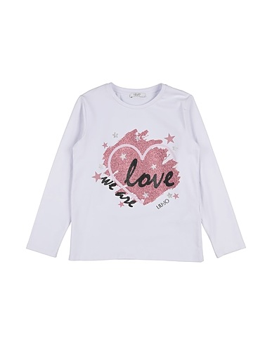 LIU •JO T-shirt White 96% Cotton, 4% Elastane
