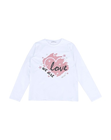LIU •JO T-shirt White 96% Cotton, 4% Elastane