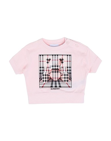 BURBERRY T-shirt Light pink 100% Cotton